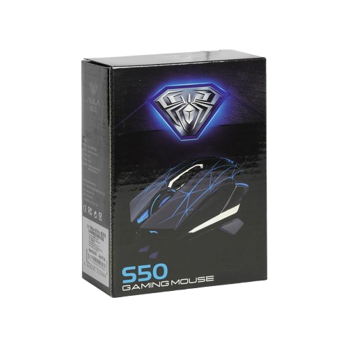 Mouse Gaming USB RGB Aula S50