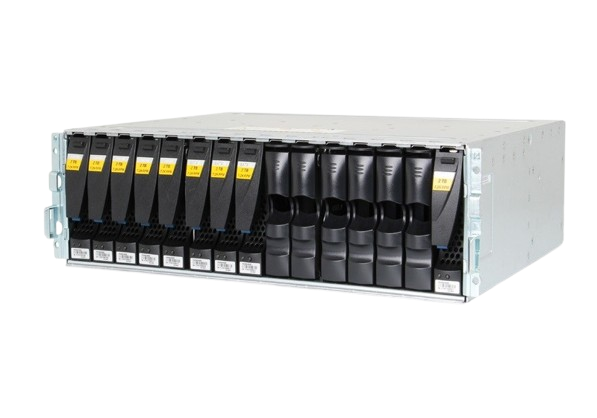 STORAGE EMC2 AAE 15 bay con 9 dischi da 4tb 3.5 SAS