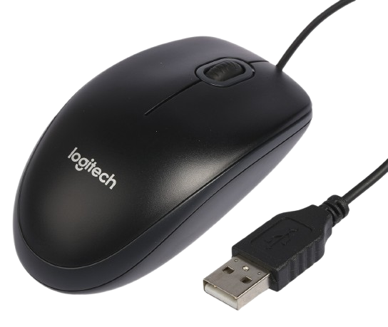 Mouse USB 3 tasti Logitech B100 - GRADO B