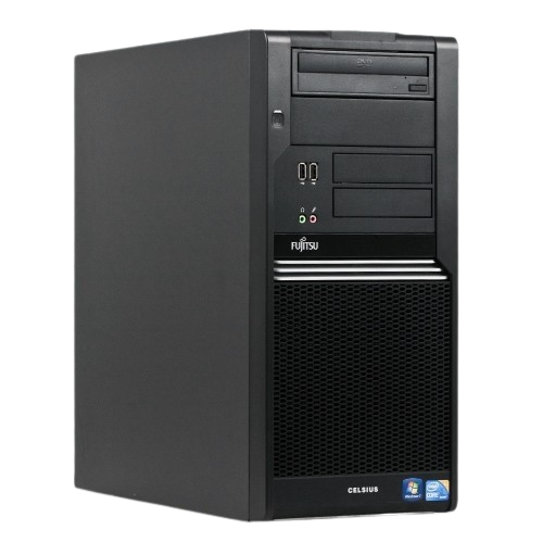 Fujitsu Celsius W380 - I5-650 3.20Ghz 16GB 240GBSSD+500GBHDD TW - Grado A