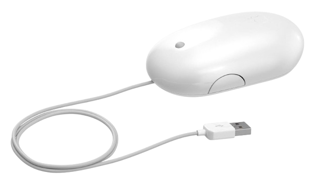Mighty Mouse USB Apple A1152 - Grado B