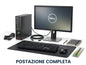 Complete workstation - i5-6500 PC + 23" monitor + USB mouse and keyboard + free USB flash drive 