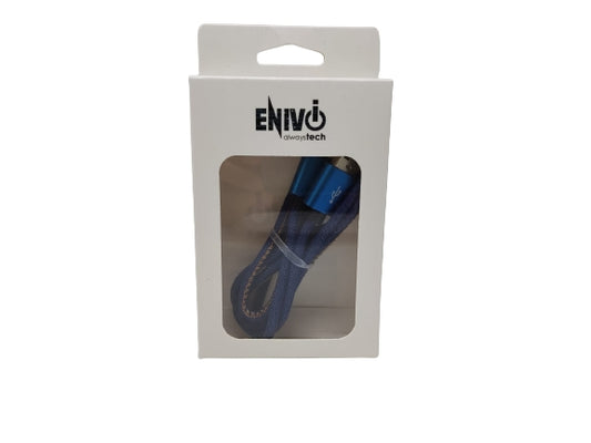 CAVO USB TIPO-C 1M ENIVOITECH - JEANS BLU