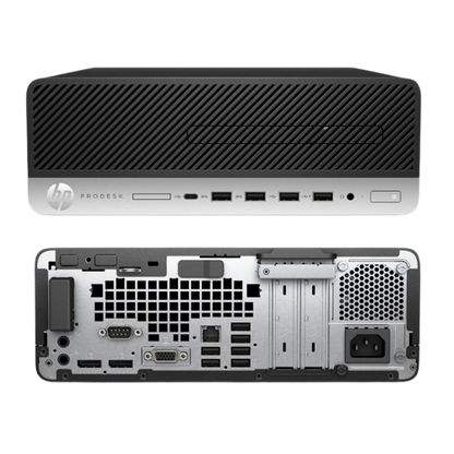 HP Prodesk 600 G4 - G5400 3.70Ghz 8GB 256GB SSD + 500GB HDD SFF Grado A