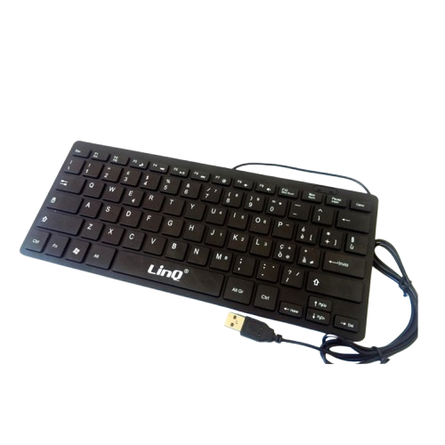 Tastiera Ultra Sottile USB LINQ KM-681 NERA