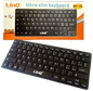 Tastiera Ultra Sottile USB LINQ KM-681 NERA