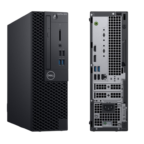 Dell Optiplex 3070 - Intel i3-9100 3.6GHZ 8GB 512GB SSD + 500GB HDD SFF - Grado A