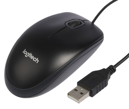 Mouse USB 3 tasti Logitech B100 - GRADO B