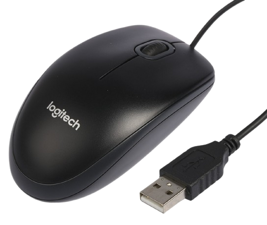 Mouse USB 3 tasti Logitech B100 - GRADO B