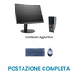 Postazione Completa - PC Lenovo i5-6500T + Monitor 23" + kit tastiera e mouse USB