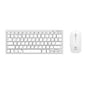 MINI TASTIERA + MOUSE WIRELESS ATLANTIS ARGO 900PRO - Bianca