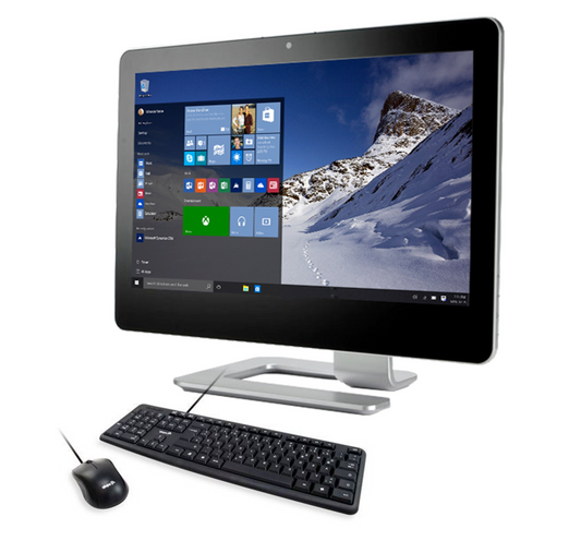 Stone Maestro 770 - intel i5-4670s 3.10Ghz 8GB 256GB SSD 21.5" AIO - Grado B + Kit Tastiera e mouse Omaggio