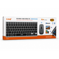KIT TASTIERA E MOUSE WIRELESS QWERTY - Linq BK8652