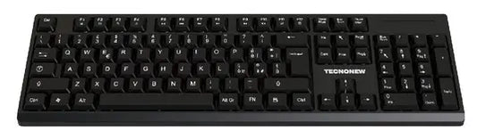 TASTIERA MULTIMEDIALE CON FILO USB TECNONEW TN-K29