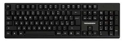 TASTIERA MULTIMEDIALE CON FILO USB TECNONEW TN-K29