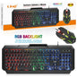 KIT TASTIERA E MOUSE USB GAMING RGB - LINQ MK7183