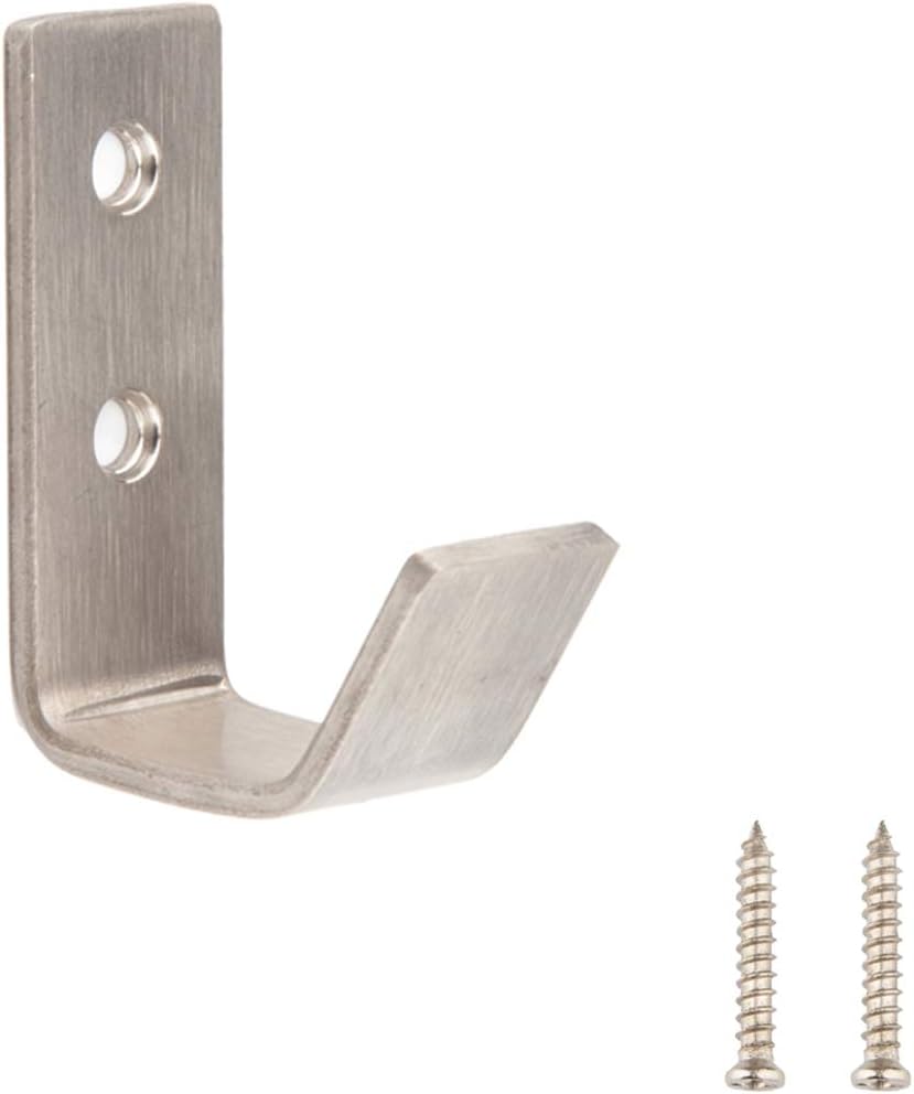 Gancio appendiabiti Amazon Basics AB5900-SS-5 in acciaio inossidabile spazzolato