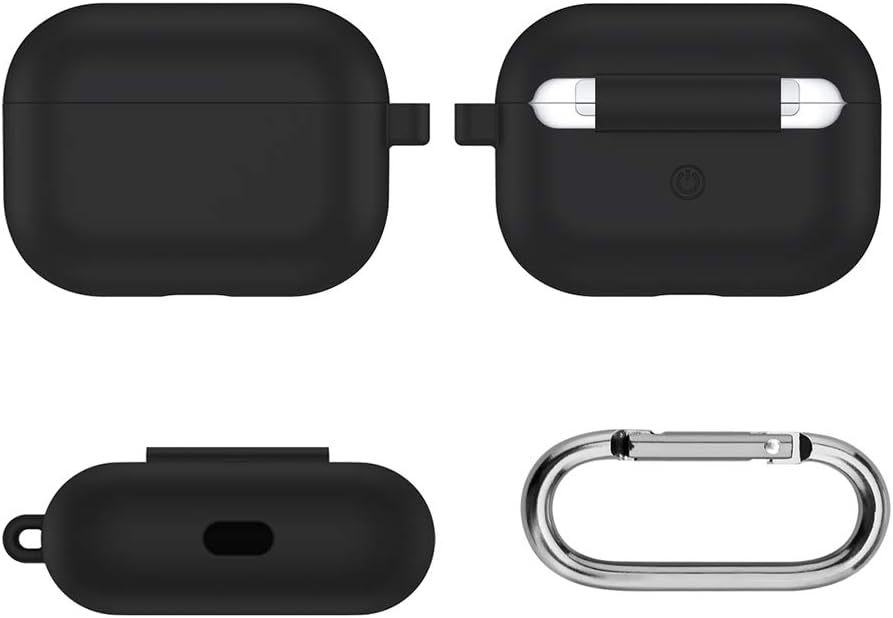 Cover in Silicone per Airpods Pro 3 - Nero