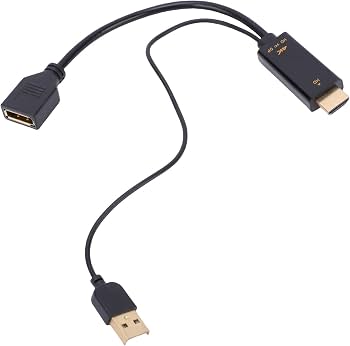 ADATTATORE DA HDMI A DP 4K 60Hz