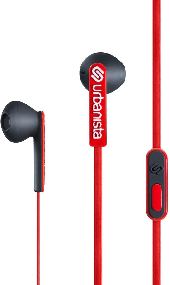 Urbanista Oslo auricolari in-ear, Rosso