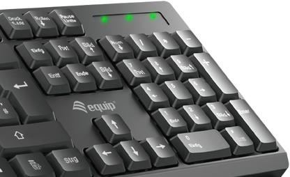 KIT TASTIERA E MOUSE WIRELESS ITALIAN QWERTY EQUIP 245223