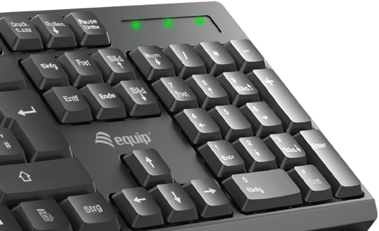 KIT TASTIERA E MOUSE WIRELESS ITALIAN QWERTY EQUIP 245223