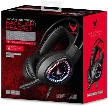CUFFIA PRO GAMING RGB STEREO BACKLIGHT HEADSET VARR VH8010L