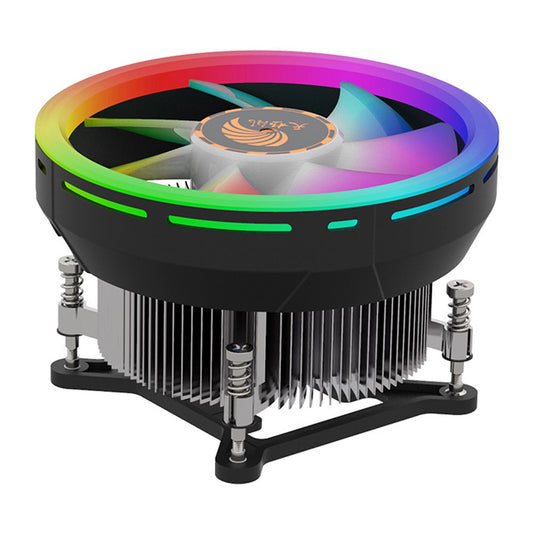Dissipatore ad aria CPU, LED RGB, 124mm, Universale - Rosefinch