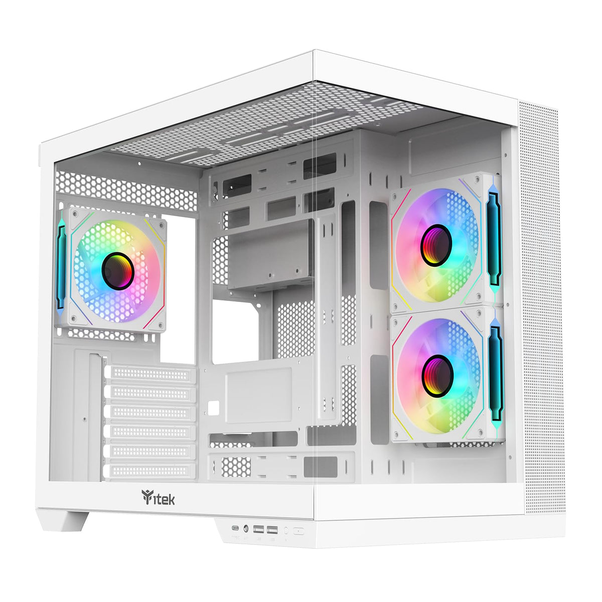 GAMING PC ITEK DARK CAVE DS White - i7-6700 3.40GHZ 16GB 500GB SSD + 1TB HDD - Scheda Video GTX970 4GB