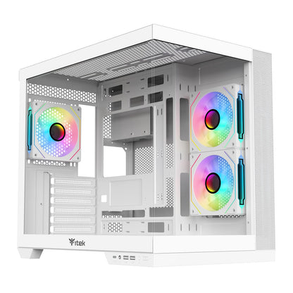 GAMING PC ITEK DARK CAVE DS White - i7-6700 3.40GHZ 16GB 500GB SSD + 1TB HDD - Scheda Video GTX970 4GB