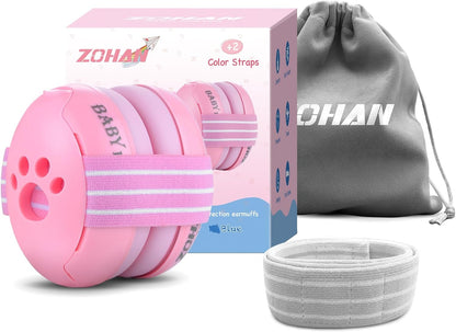 ZOHAN 001 Cuffie antirumore per neonati (3-36 mesi) – Protezione acustica regolabile
