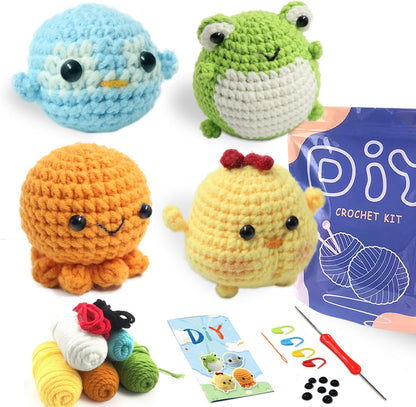 Kit all'uncinetto per principianti  DIY YAMAXIN