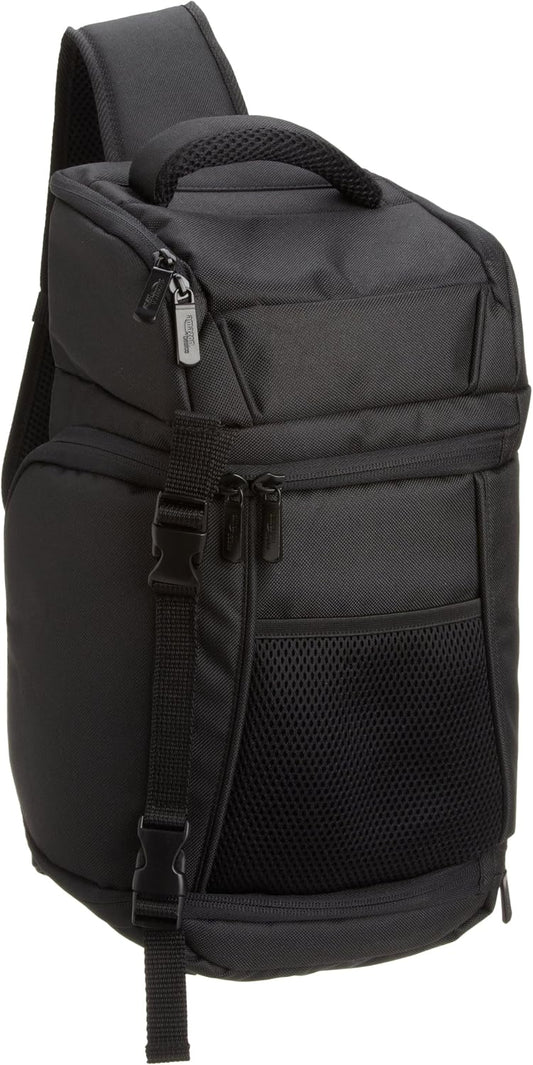 Borsa a tracolla Amazon Basics per fotocamera DSLR, nera