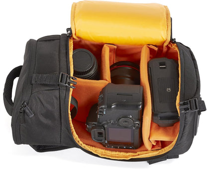 Borsa a tracolla Amazon Basics per fotocamera DSLR, nera