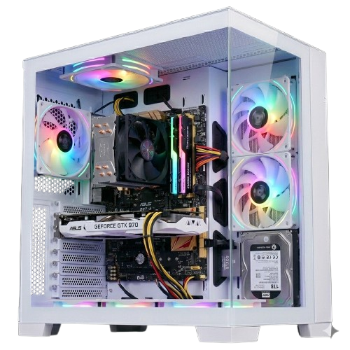GAMING ITEK DARK CAVE RGB - I7-4790K 4GHZ 16GB 512GB SSD + 1TB HDD - SK Nvidia Geforce GTX 970