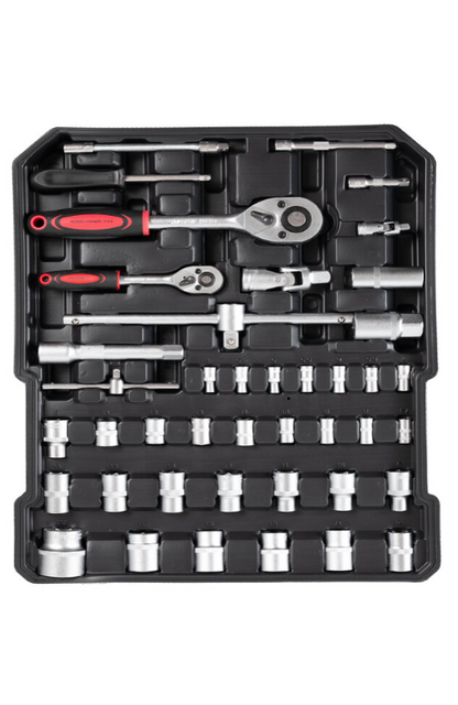 Set valigia utensili attrezzi da lavoro in cromo vanadio 849 pezzi trolley