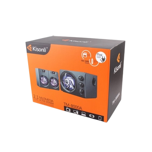 Casse Kisonli Multimedia ACTIVE SPEAKER 2.1 TM-8000A - 22112