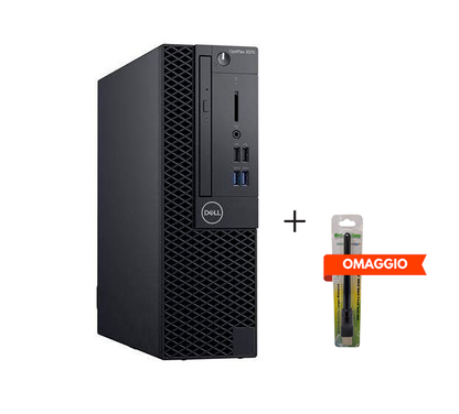 Dell Optiplex 3070 - i3-9100 3.60GHZ 8GB 512GB SSD SFF - Grado A (Chiavetta Wifi inclusa)