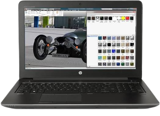 Workstation HP ZBOOK 15 G4 - i7-7820HQ 2.90Ghz 8GB 256GB SSD 15.5" - Grado B
