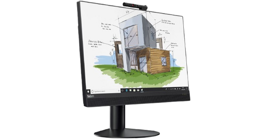 LENOVO Thinkcentre M920Z - I3-8100 3.60GHZ 8GB 256GB SSD + 500GB HDD 23.8" AIO - GRADO A