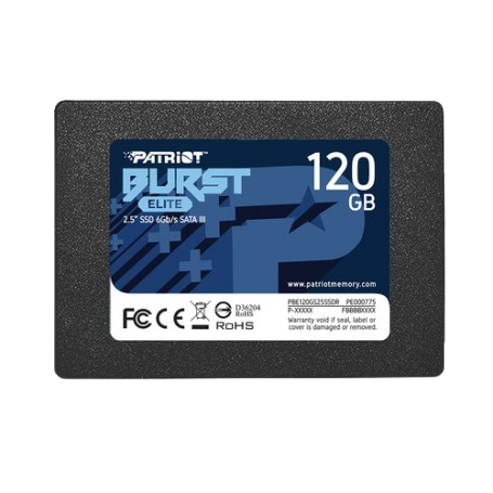 SSD 120GB 2.5" SATA III PATRIOT Burst Elite