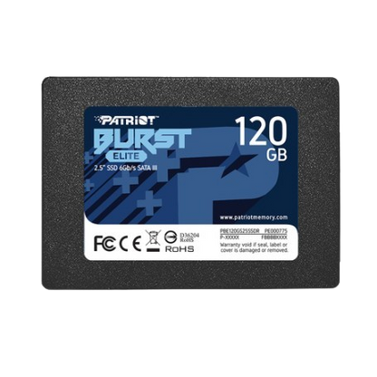 SSD 120GB 2.5" SATA III PATRIOT Burst Elite
