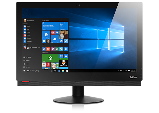 Lenovo Thinkcentre M910Z - I3-7100 3.90GHZ 8GB 256GB SSD AIO 23.8" Touch - Grado B