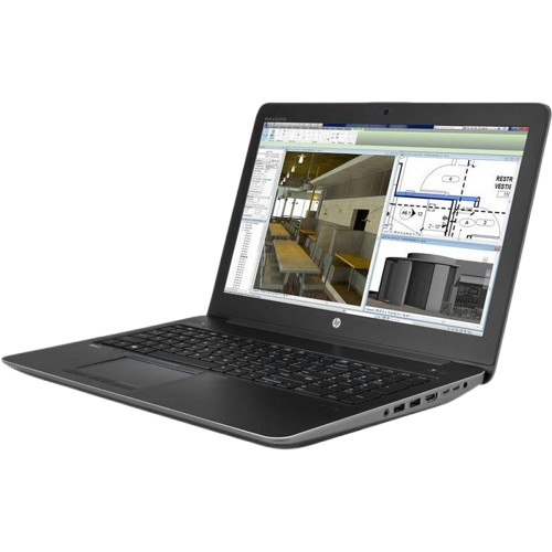 Workstation HP ZBOOK 15 G4 - i7-7820HQ 2.90Ghz 8GB 256GB SSD 15.5" - Grado B